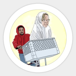 Lisa and Usman - 90 day fiance Sticker